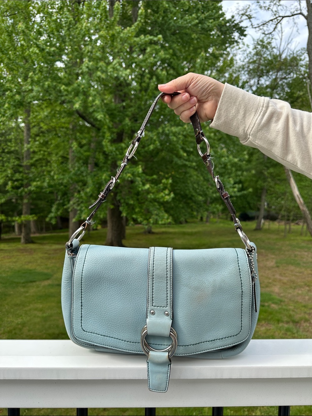 Vinatage Coach Chelsea Satchel Bag 8A41